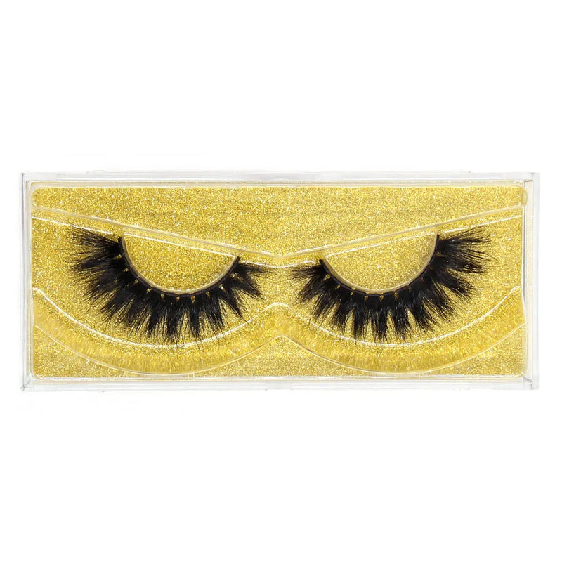 FOXESJI Lashes 3D Mink Eyelashes Natural Long Fluffy Dramatic Strip Eye Lashes Eyelash Extension Soft False Eyelashes Makeup