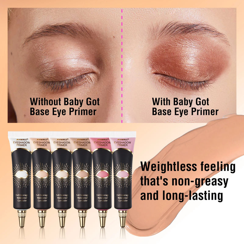 AVIERLL Matte Eyeshadow Primer Waterproof Eye Makeup Base