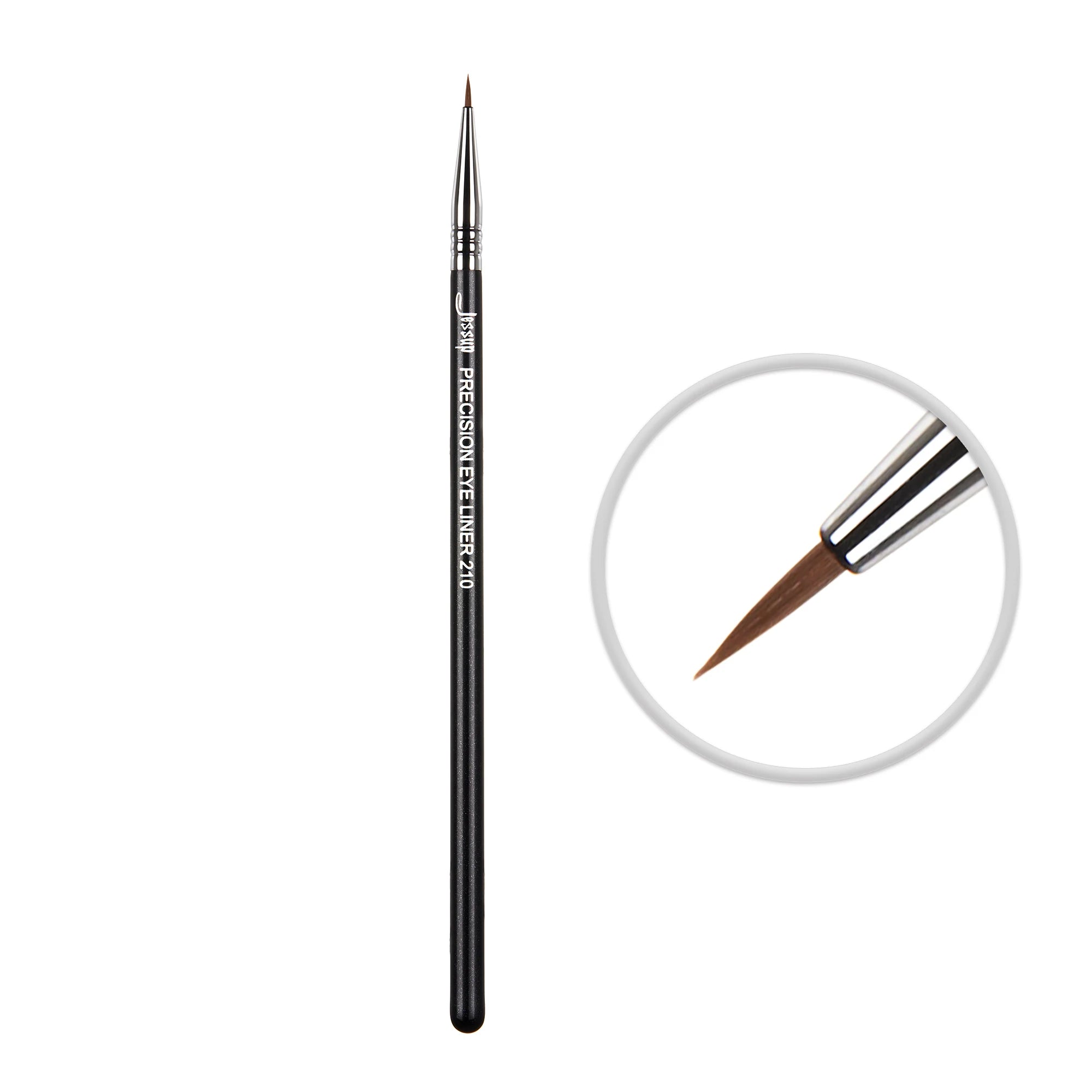 Jessup Precision Eyeliner Brush with Fine Synthetic Tip