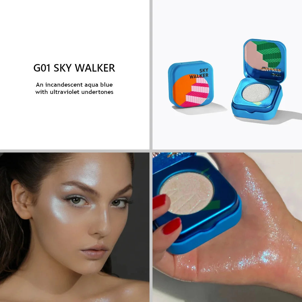 Kaleidos Space Age Chameleon Highlighter & Eyeshadow Palette