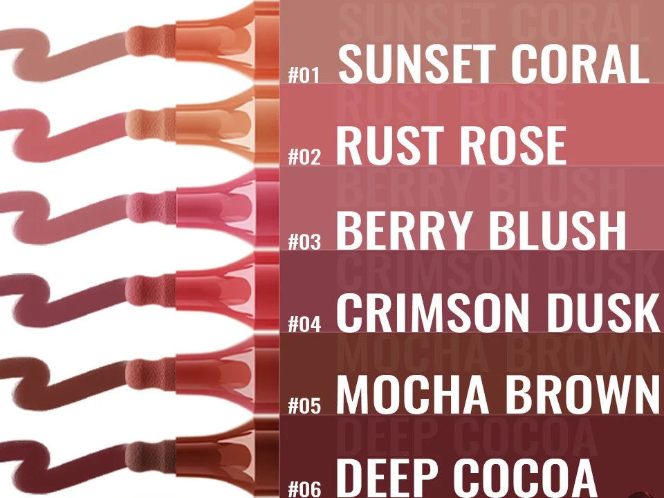 Matte Liquid Lip Liner Marker Pen Dyeing Lip Gloss Waterproof Long Lasting Lipstick Pencil Sexy Lips Contour Makeup Cosmetics