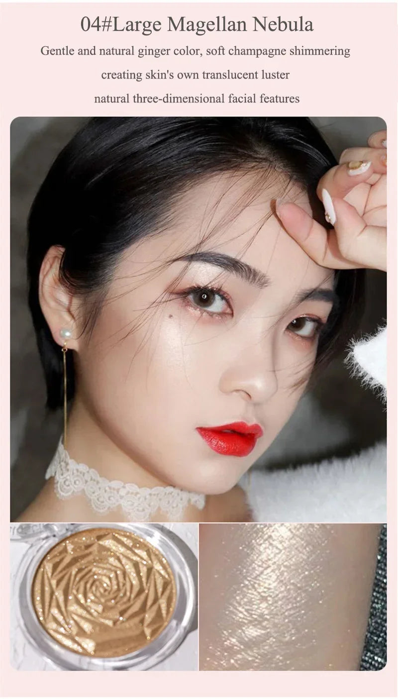 HUDAMOJI Diamond Highlighter Powder Palette