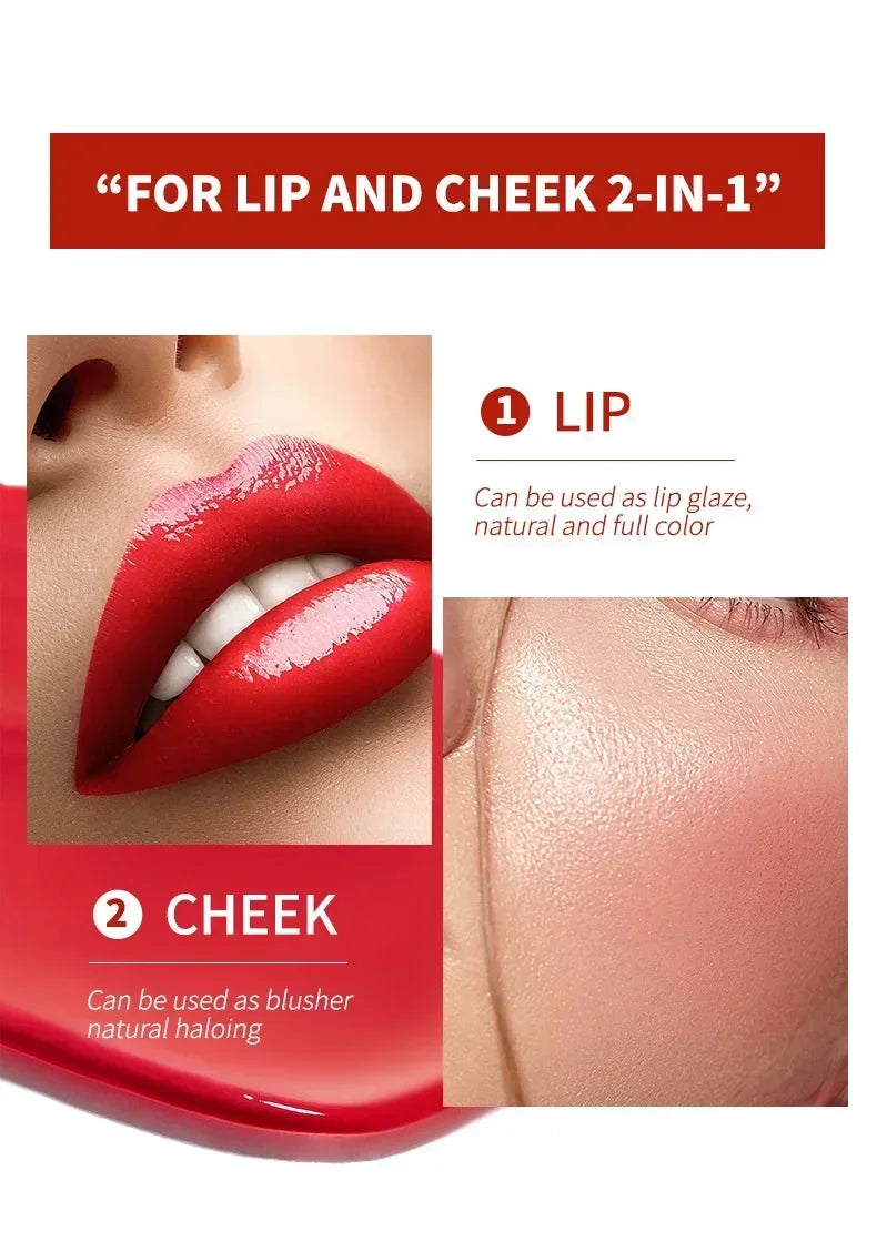 DIMSHOW Water Lip Tint Gloss – Lip & Cheek Makeup