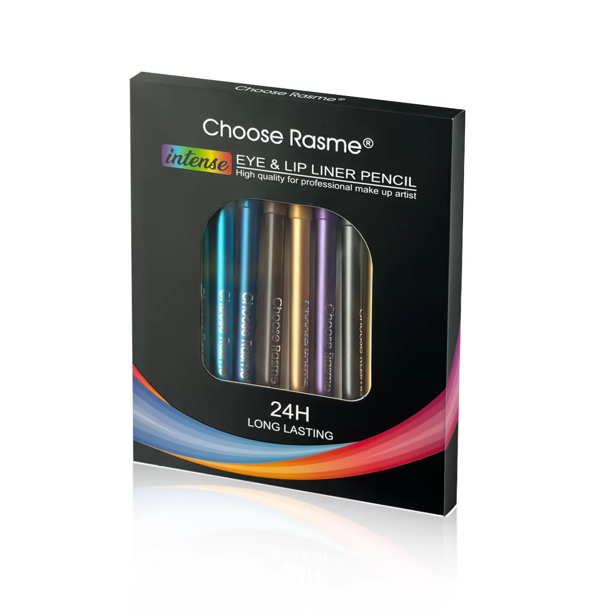 CHOOSE RASME 12 Color Glitter Eyeliner Stick Set