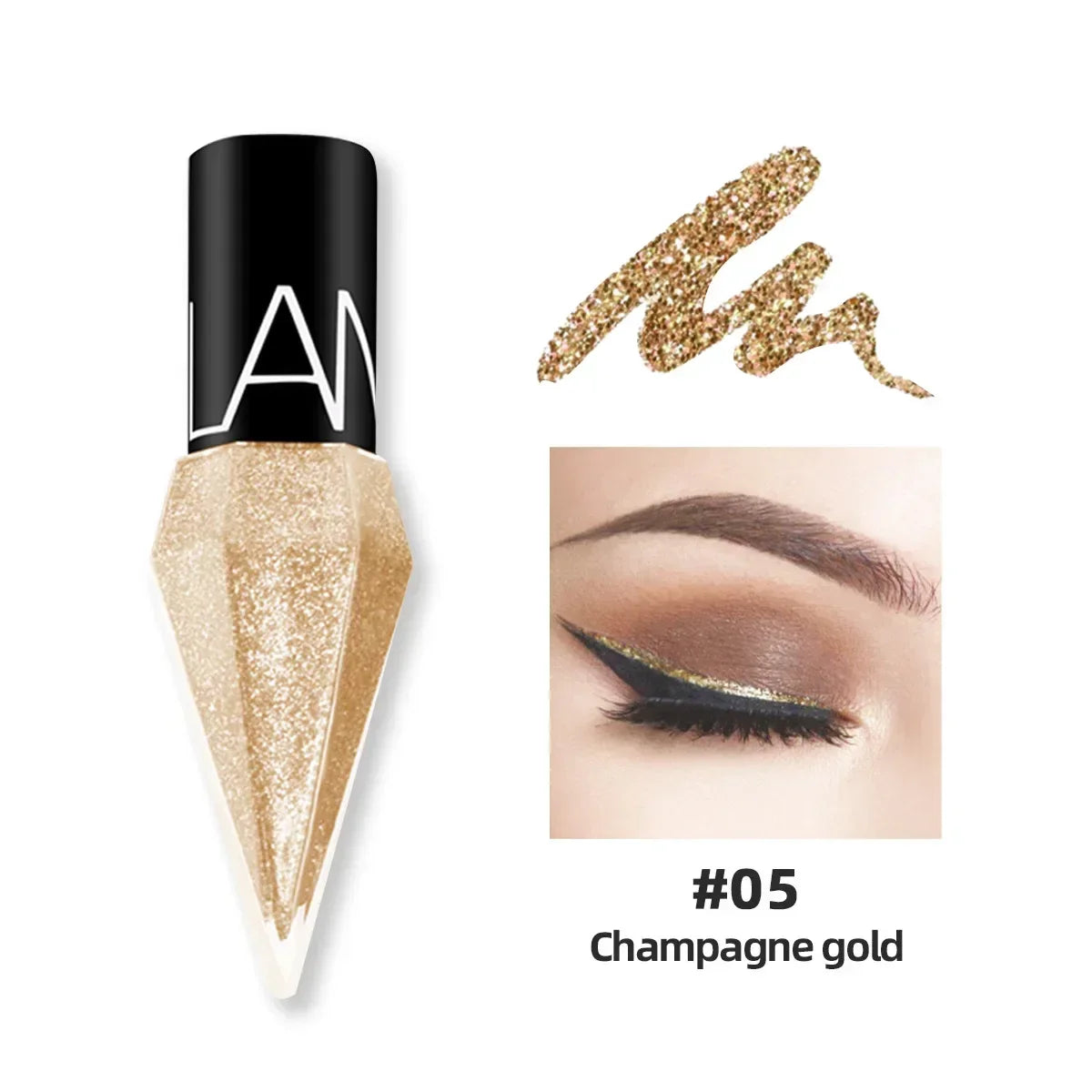 CNDK Glitter Liquid Eyeliner Shimmer Eye Makeup