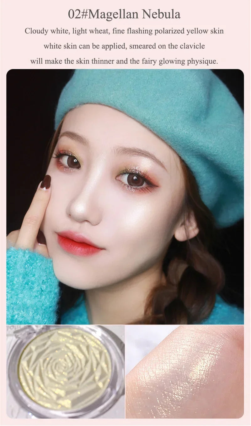 HUDAMOJI Diamond Highlighter Powder Palette