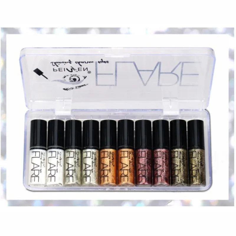 ZUOFILY Liquid Glitter Eyeliner Shimmer Makeup
