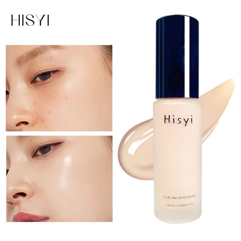 HISYI Moisturizing Liquid Foundation for Natural Coverage