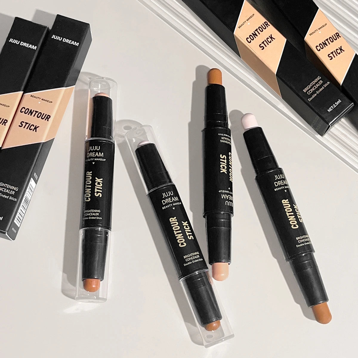 JUJU Dream Dual-Ended Cream Contour & Highlight Stick