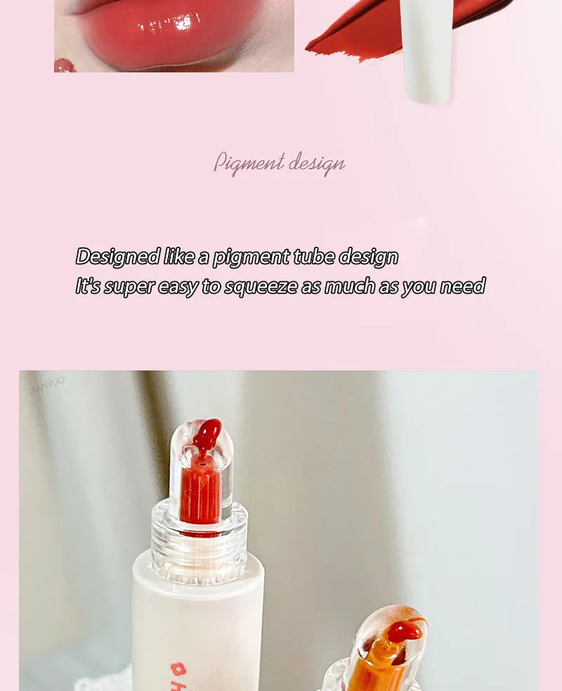 Crystal Jelly Lip Gloss Mirror Water Liquid Lipstick Moisturizing Long Lasting Sexy Lip Plumper Lip Tint Makeup Korean Cosmetics