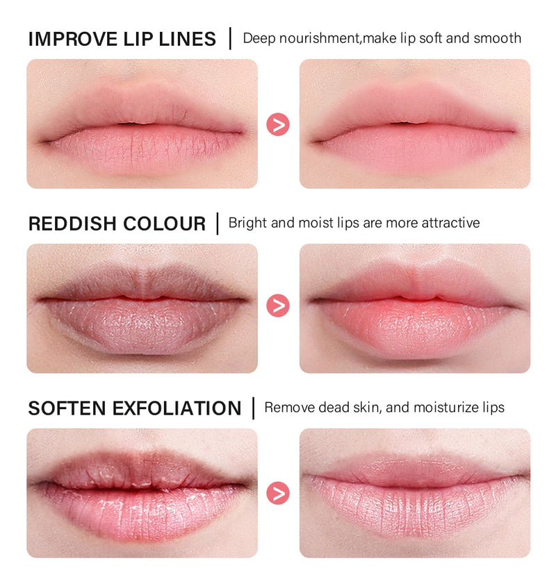 Moisturizing Sleeping Lip Mask Night Lips Care Maintenance Fades Lip Lines Relieves Lipitis Lip Care Products 20g