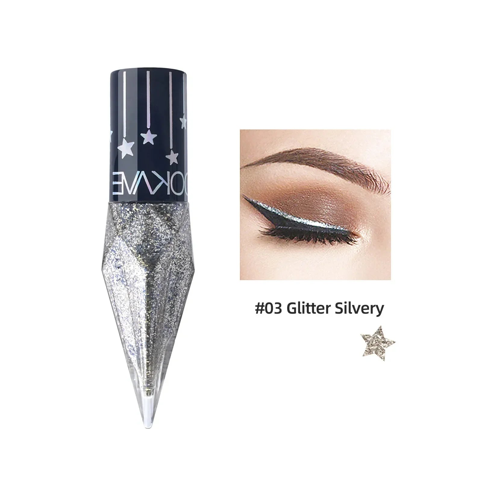 CNDK Glitter Liquid Eyeliner Shimmer Eye Makeup