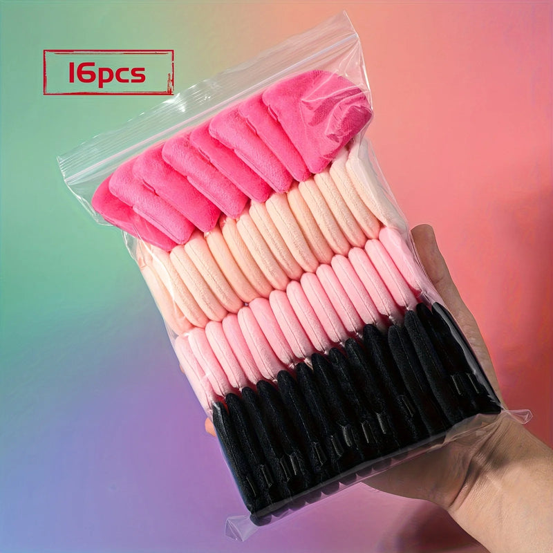 Triangle Powder Puffs Bulk Pack for Loose & Setting Powder