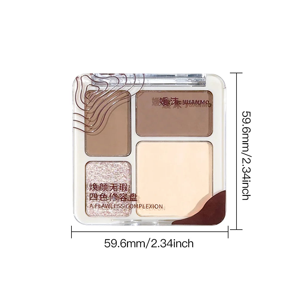 Maffick Three-Dimensional Contour Palette with Highlights