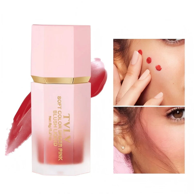 TVLV Velvet Liquid Blush with Sponge Applicator