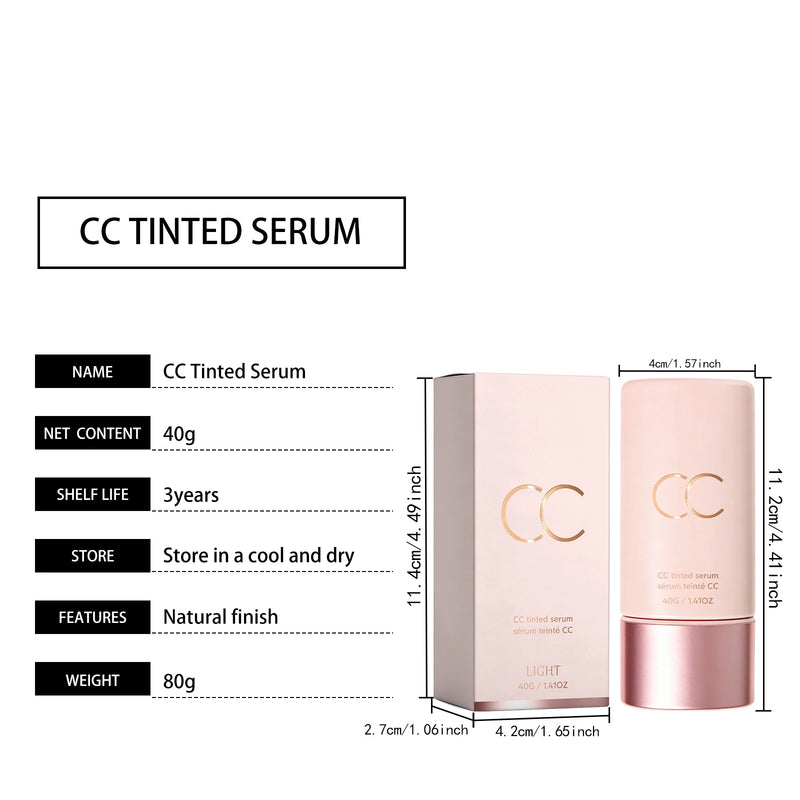 EELHOE Lightweight Color-Correcting CC Cream for Natural Coverage