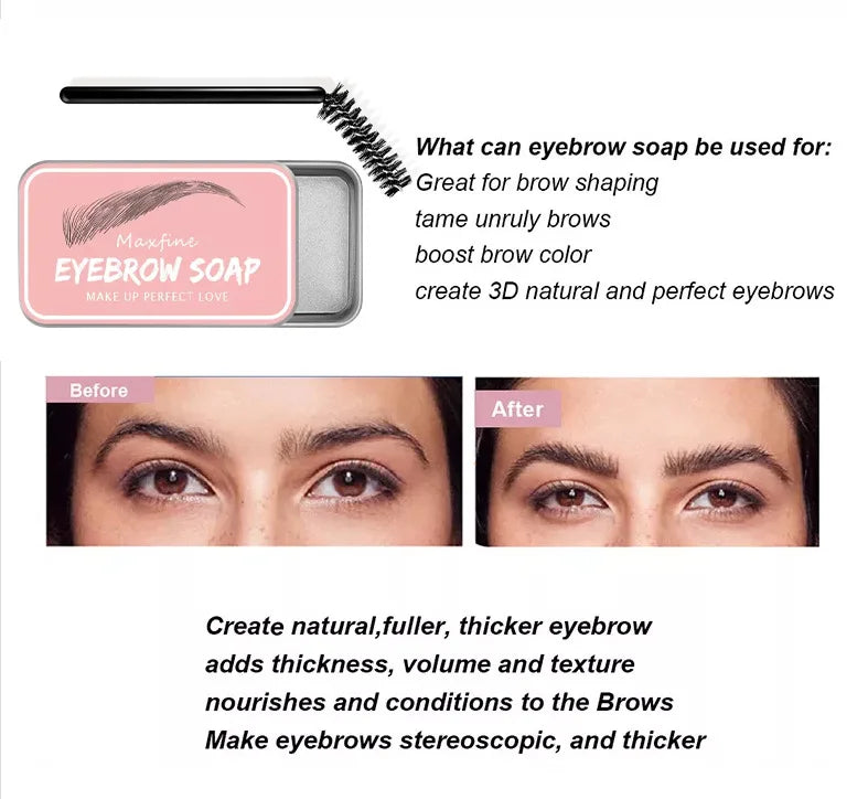 Maxfine Transparent Eyebrow Styling Gel
