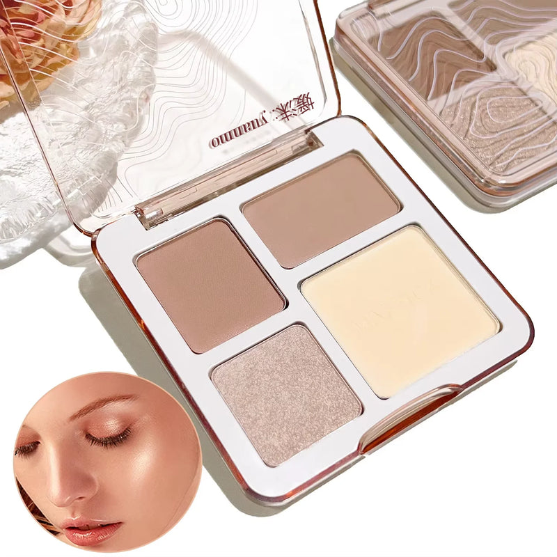 Maffick Three-Dimensional Contour Palette with Highlights