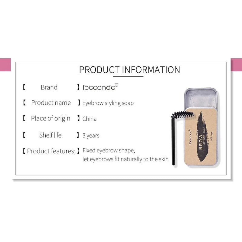 ibcccndc Eyebrow Styling Wax Gel Clear Brow Setter