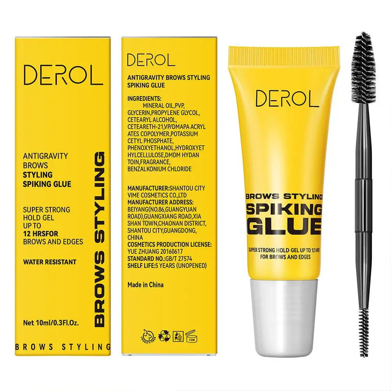 3D Eyebrow Styling Gel Waterproof Transparent Quick Dry Eyebrow Long-lasting Wax Set Brow Lifting Eyebrow Enhancers Makeup