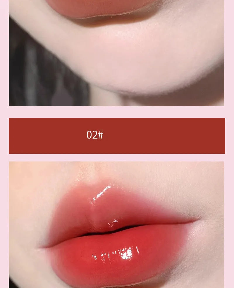 Crystal Jelly Lip Gloss Mirror Water Liquid Lipstick Moisturizing Long Lasting Sexy Lip Plumper Lip Tint Makeup Korean Cosmetics