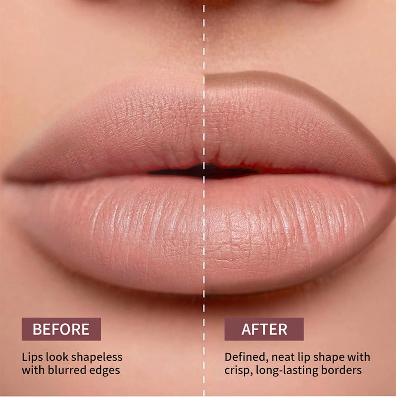 Lakerain Lip Contour Lip Stain Pen Dual-Sided Lip Liner