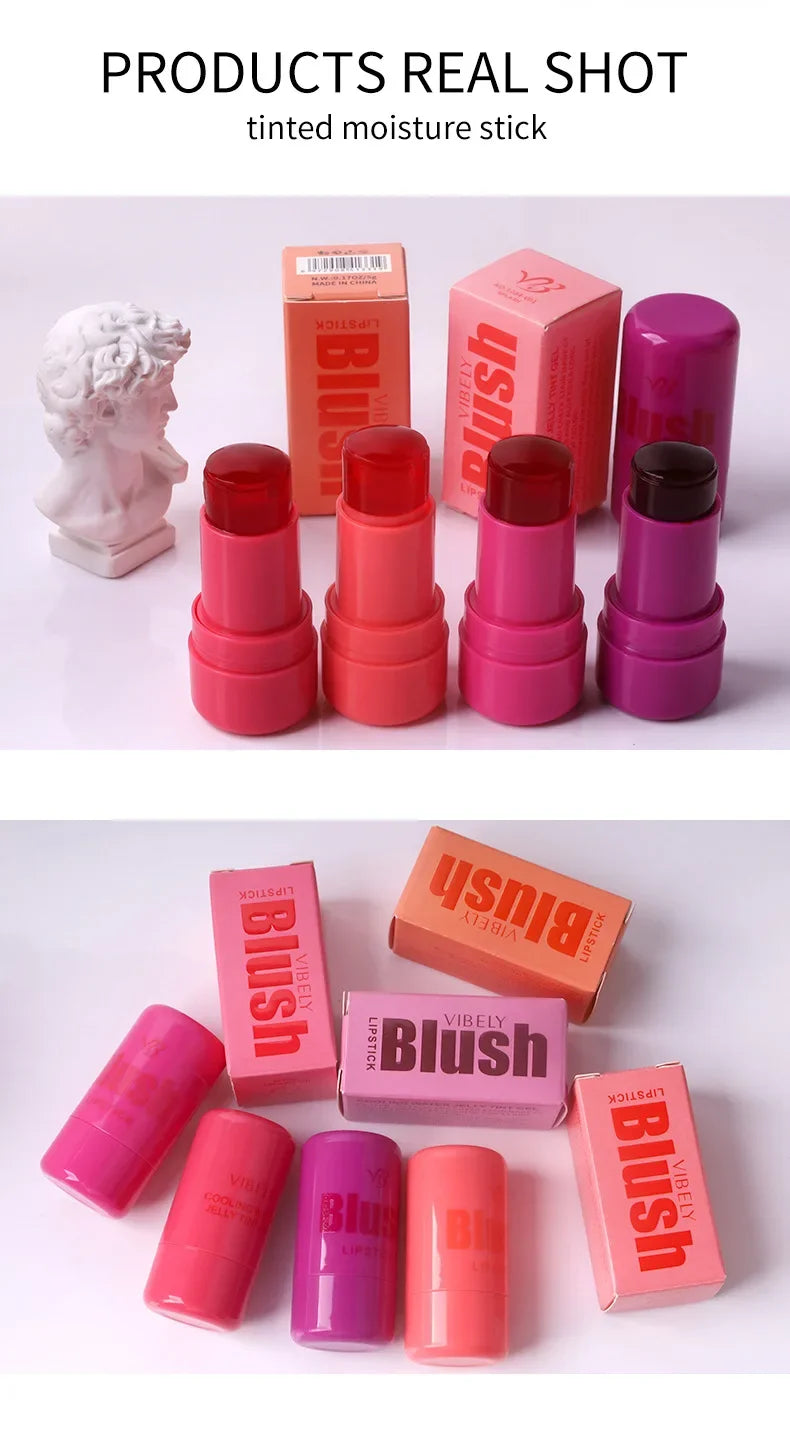 VIBELY Water Jelly Tint Stick Lip & Cheek Tint