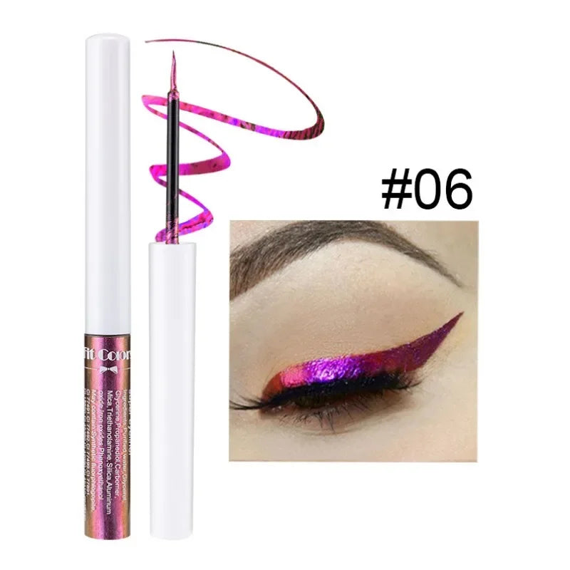 Chameleon Liquid Eyeshadow Metal Chameleon Makeup Lipgloss Shimmer Pigment Glitter Eye Shadow Lipstick Shine Diamond Eyeshadow