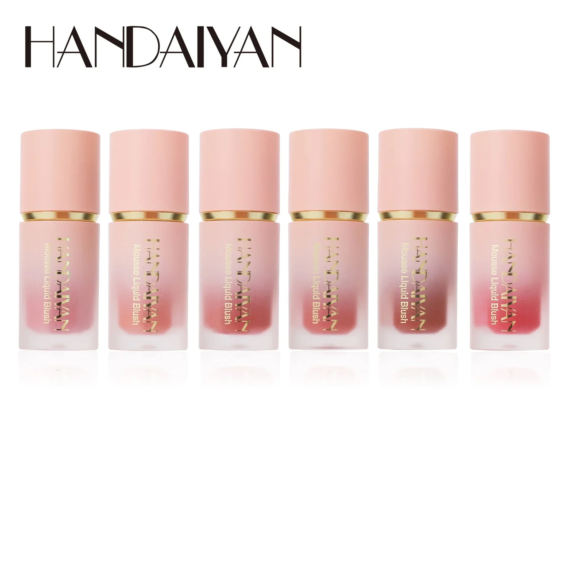 HANDAIYAN Matte Liquid Blush with Sponge Tip Applicator
