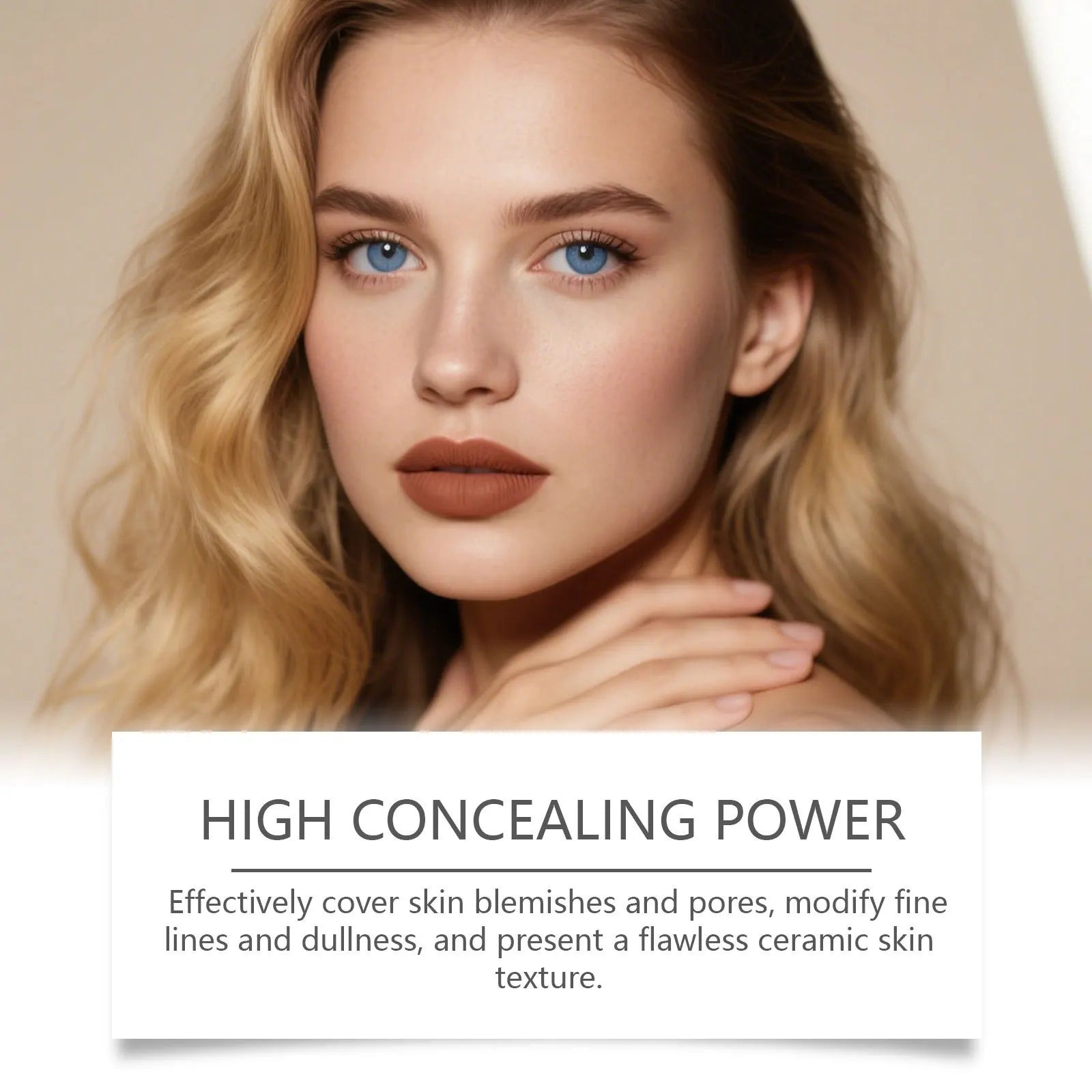HUSH Air Cushion BB Cream Foundation with Mushroom Puff