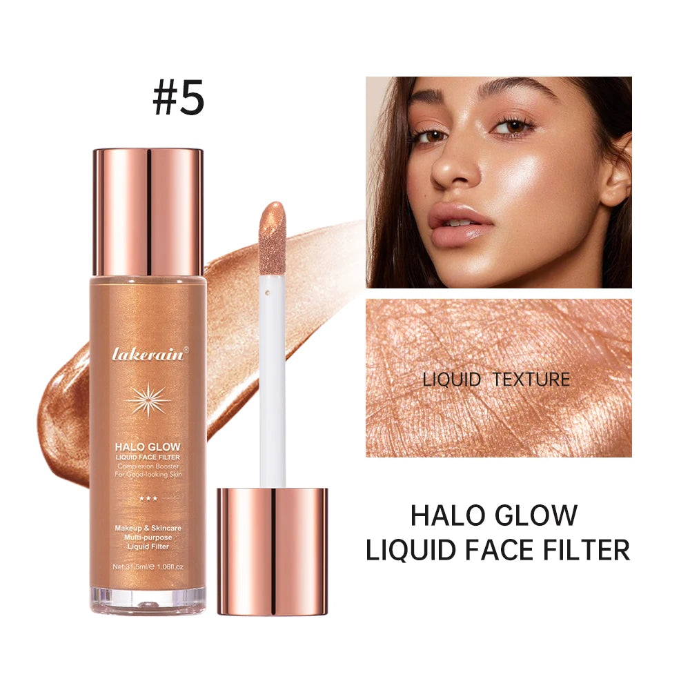 Lakerain Halo Glow Liquid Highlighter Face Filter