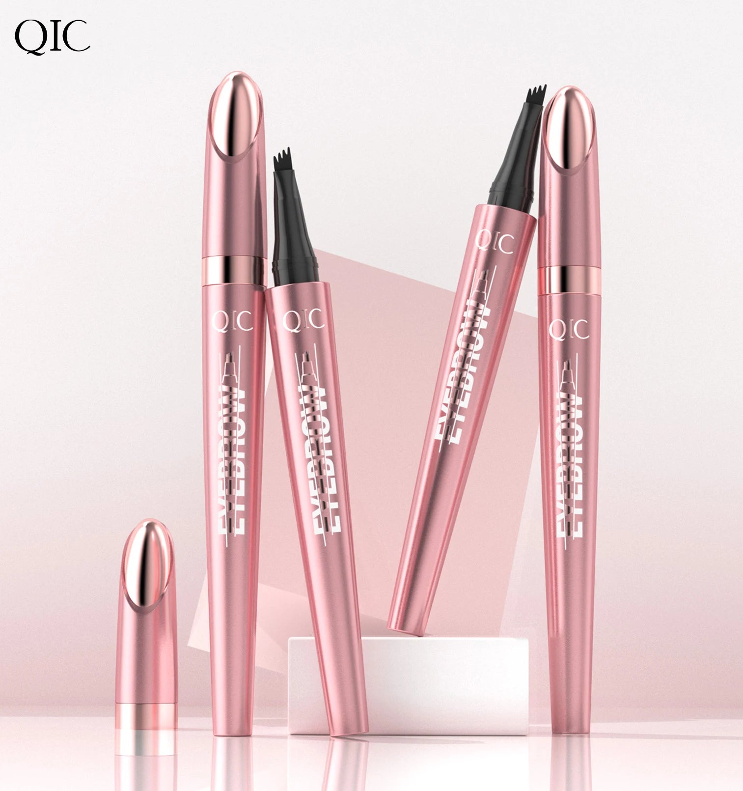 QIC Four Claw Liquid Eyebrow Pen Waterproof Brow Enhancer