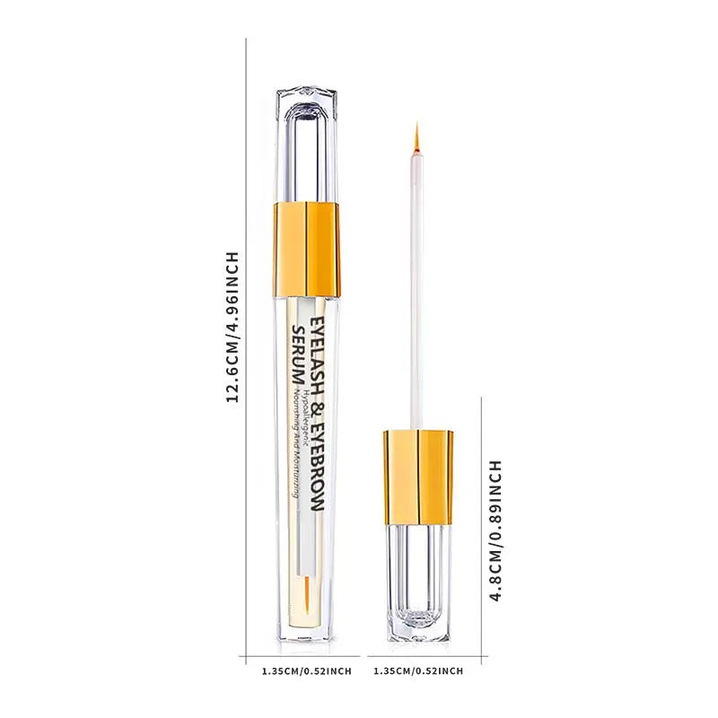Lashes Serum Growth Natural Eyelashes & Eyebrows Extension Essence Create Lengthening Thick Eyelashes Nourish Serum For Brows