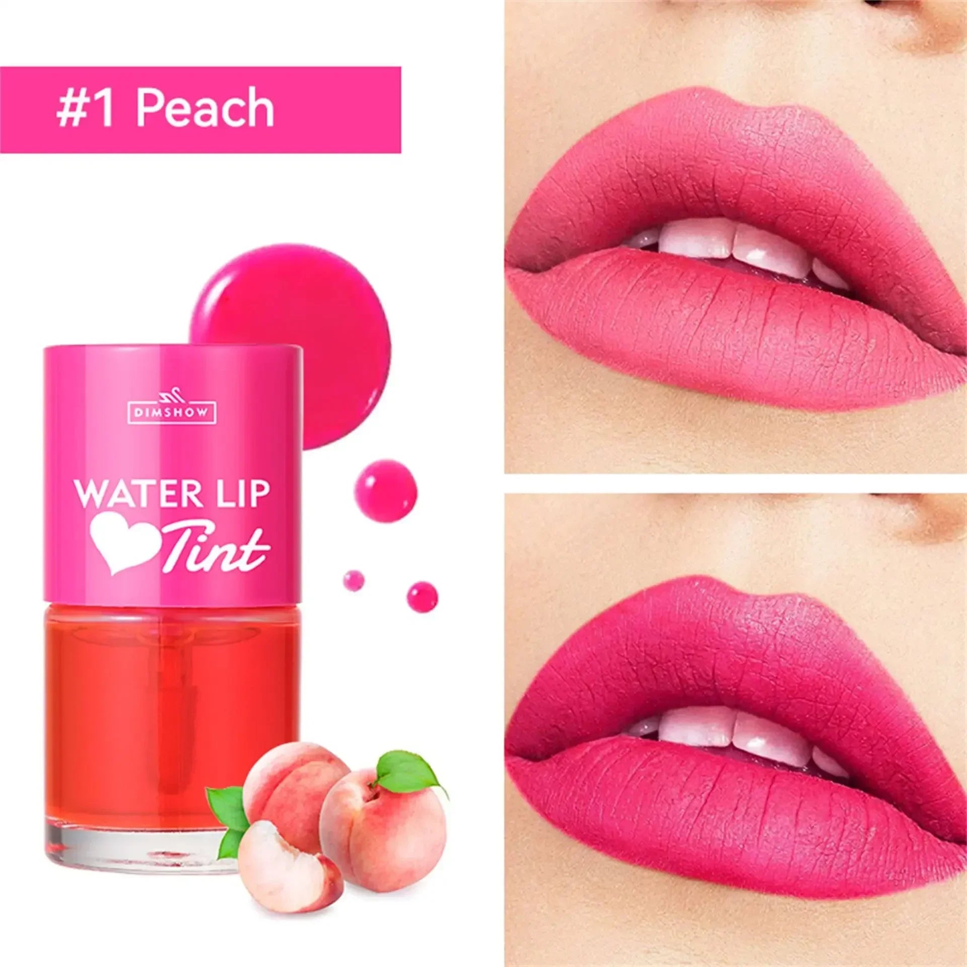 DIMSHOW Water Lip Tint Gloss – Lip & Cheek Makeup