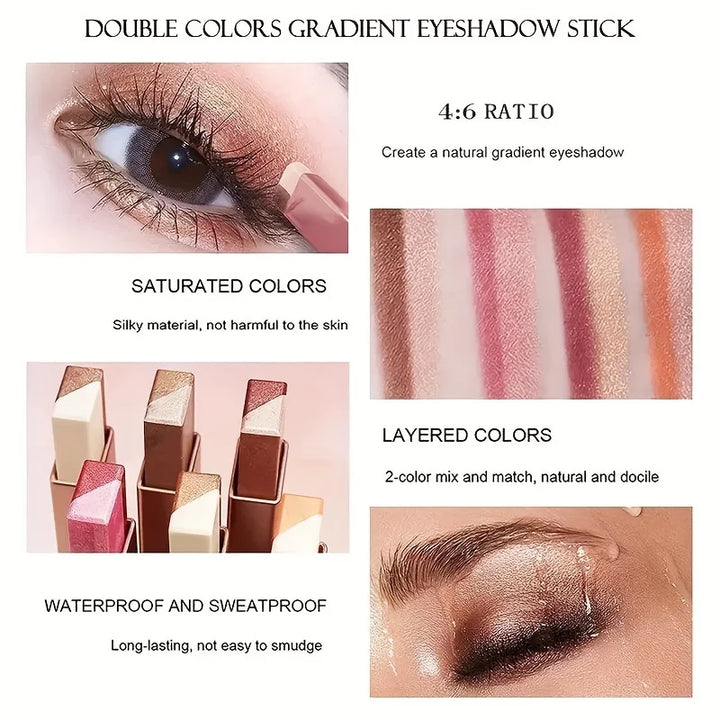 Lamelia Two-Tone Gradient Eye Shadow Stick