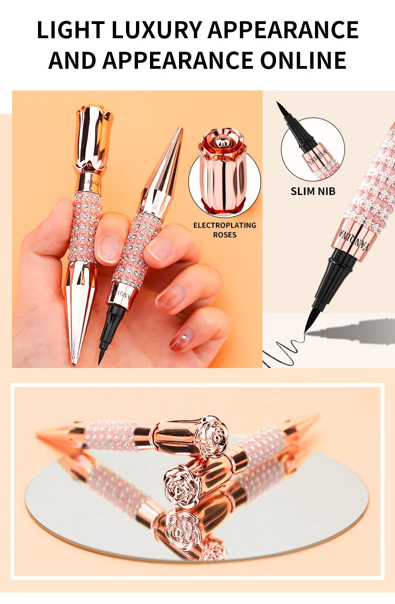 YANQINA Precision Liquid Eyeliner Pen Waterproof Quick Dry