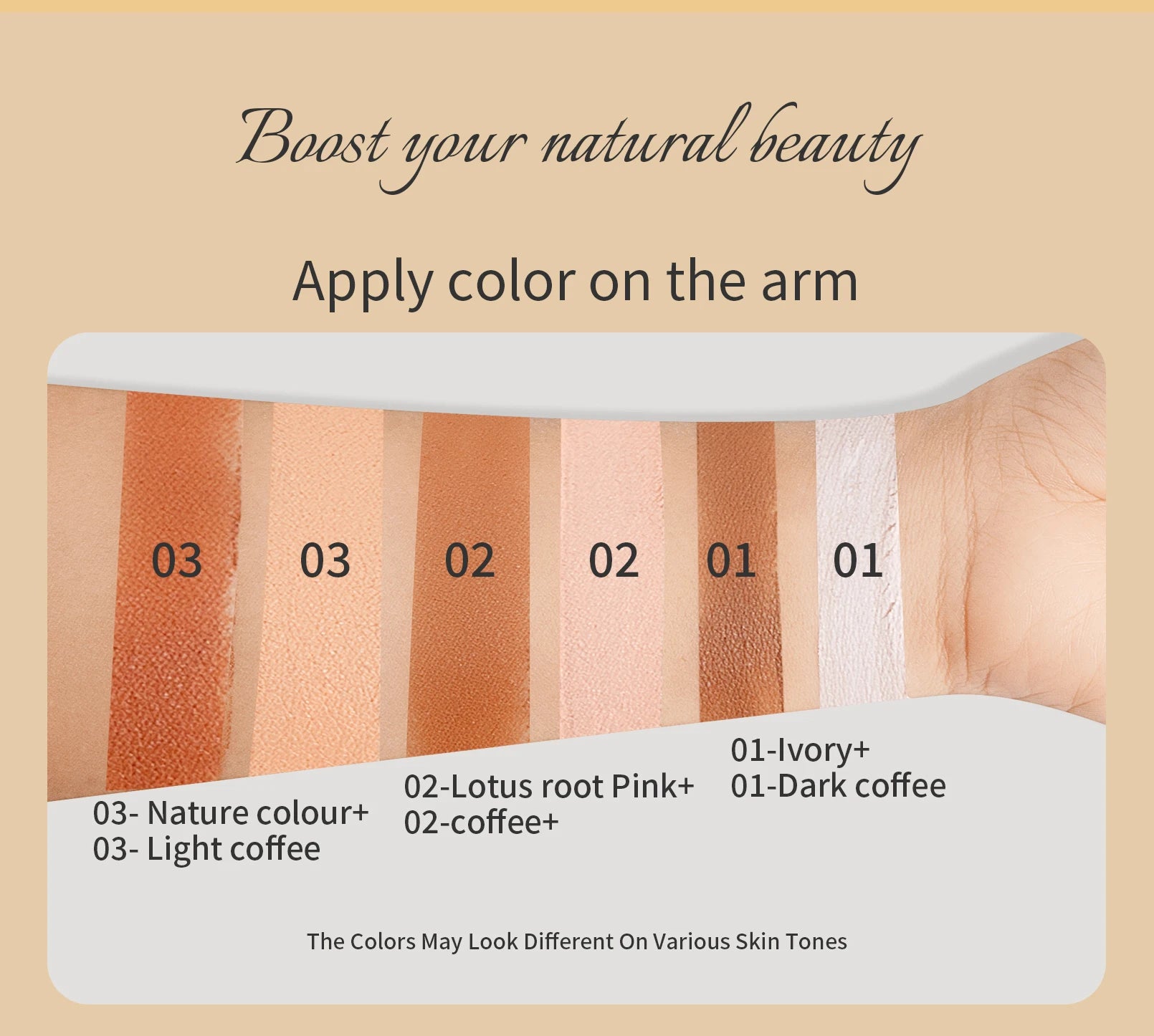 YANQINA Double-Ended Contour Stick Duo for Highlighting & Sculpting