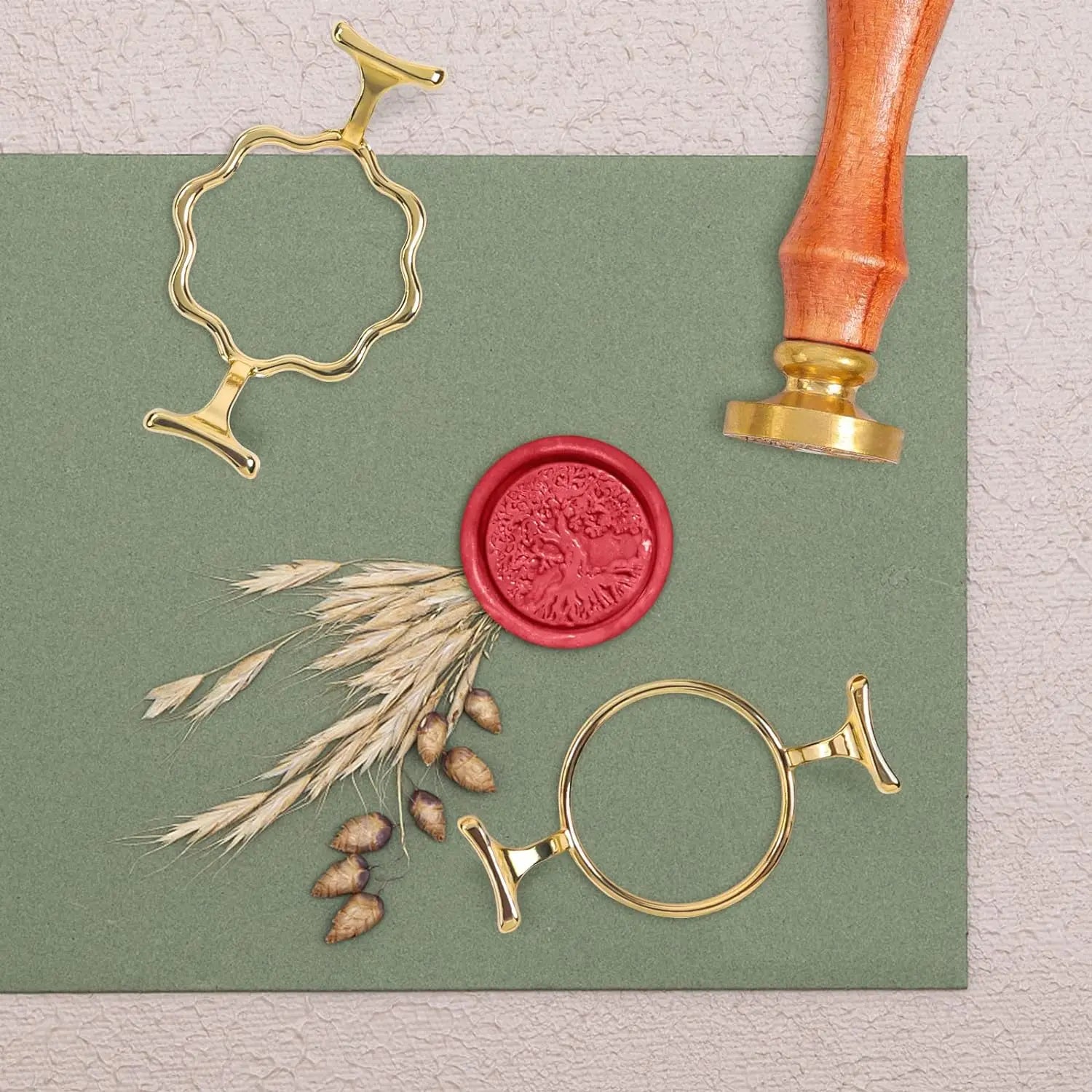 Wax Seal Stamp Metal Mold for Crafting & Invitations