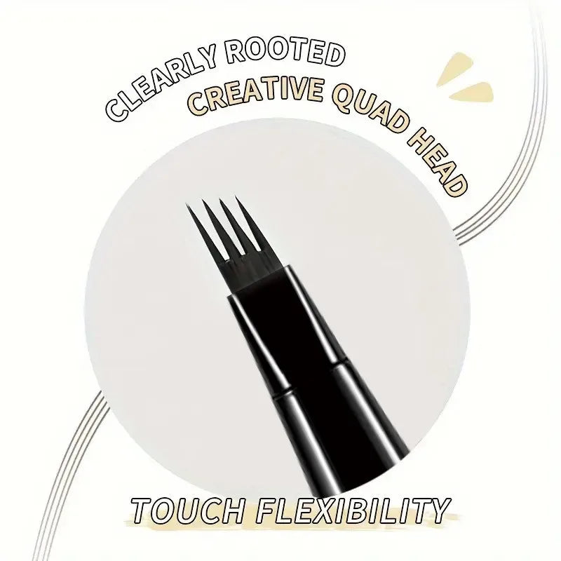 MAILIZI 4-Point Eyebrow Pencil Waterproof Liquid Brow Pen