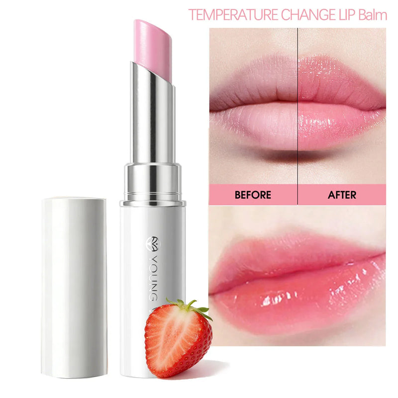 Aloe Vera Color-Changing Lip Gloss | Temperature-Sensitive, Moisturizing & Hydrating Formula | Nourishing Lip Tint for Soft Lips