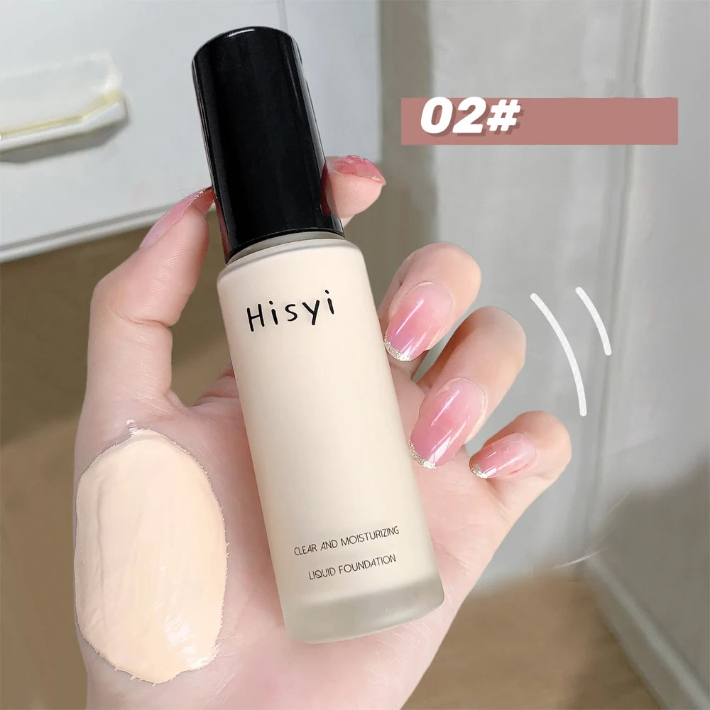 HISYI Moisturizing Liquid Foundation for Natural Coverage