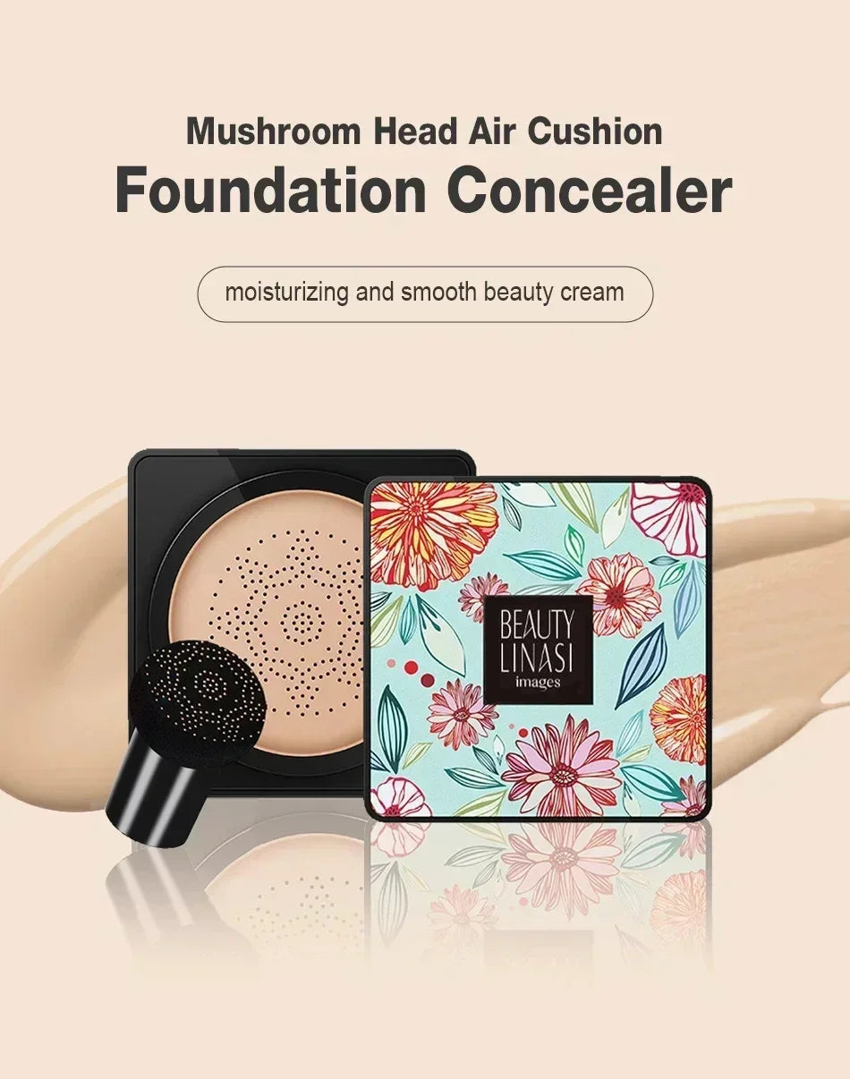 BEAUTY LINASI Mushroom Air Cushion CC Cream Foundation
