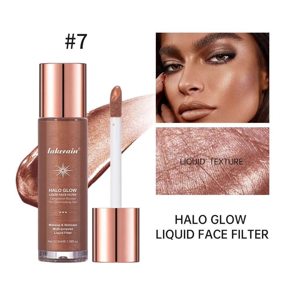 Lakerain Halo Glow Liquid Highlighter Face Filter