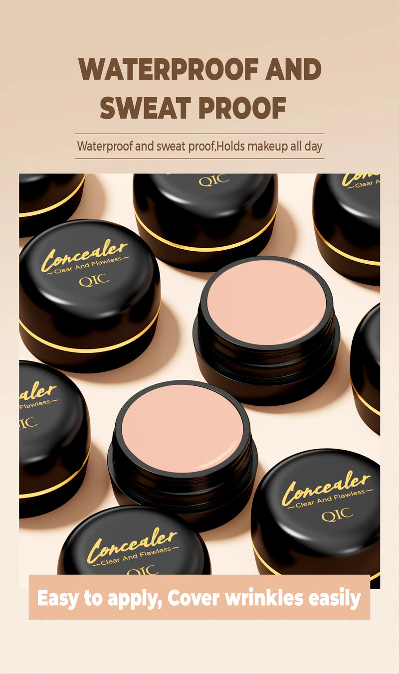 QIC Waterproof Full Coverage Concealer for Tattoos & Scars