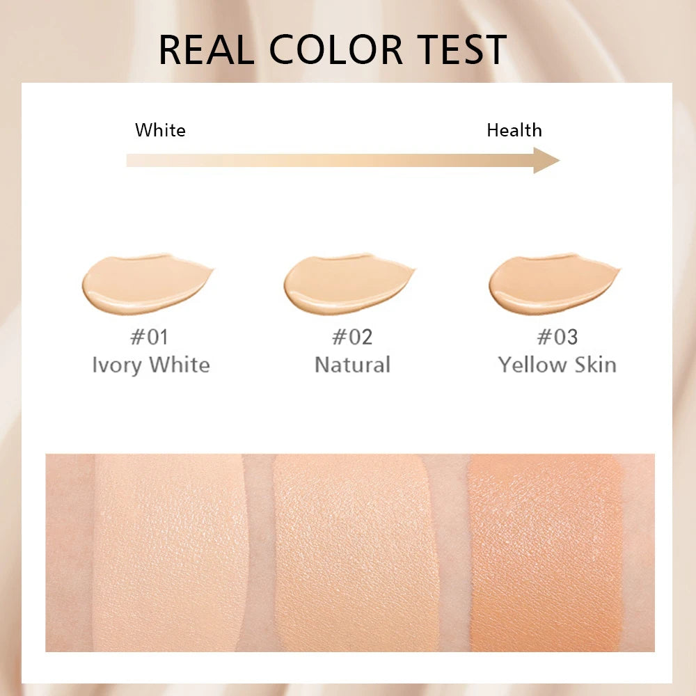 HISYI Moisturizing Liquid Foundation for Natural Coverage