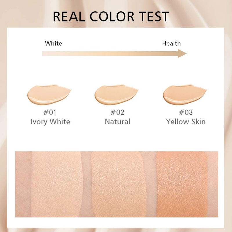 HISYI Moisturizing Liquid Foundation for Natural Coverage