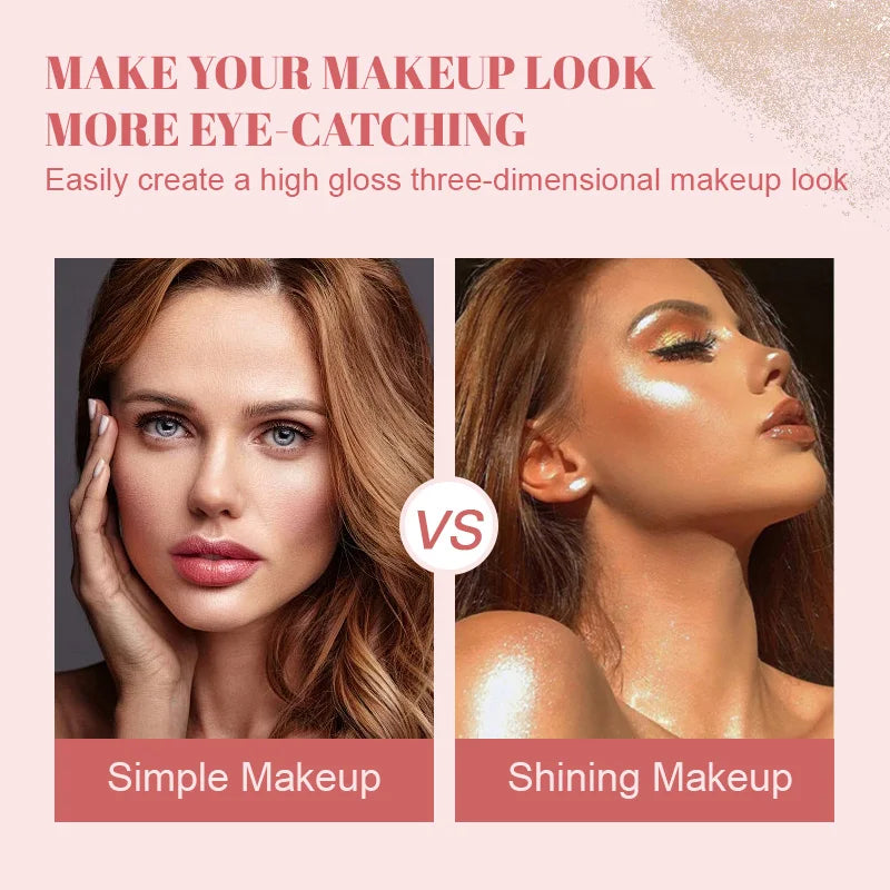 Rebellious Girl Silk Touch Glitter Highlighter Powder