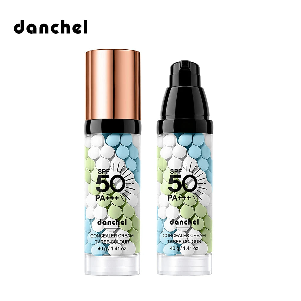 Danchel Three Color Concealer Cream SPF50 Primer