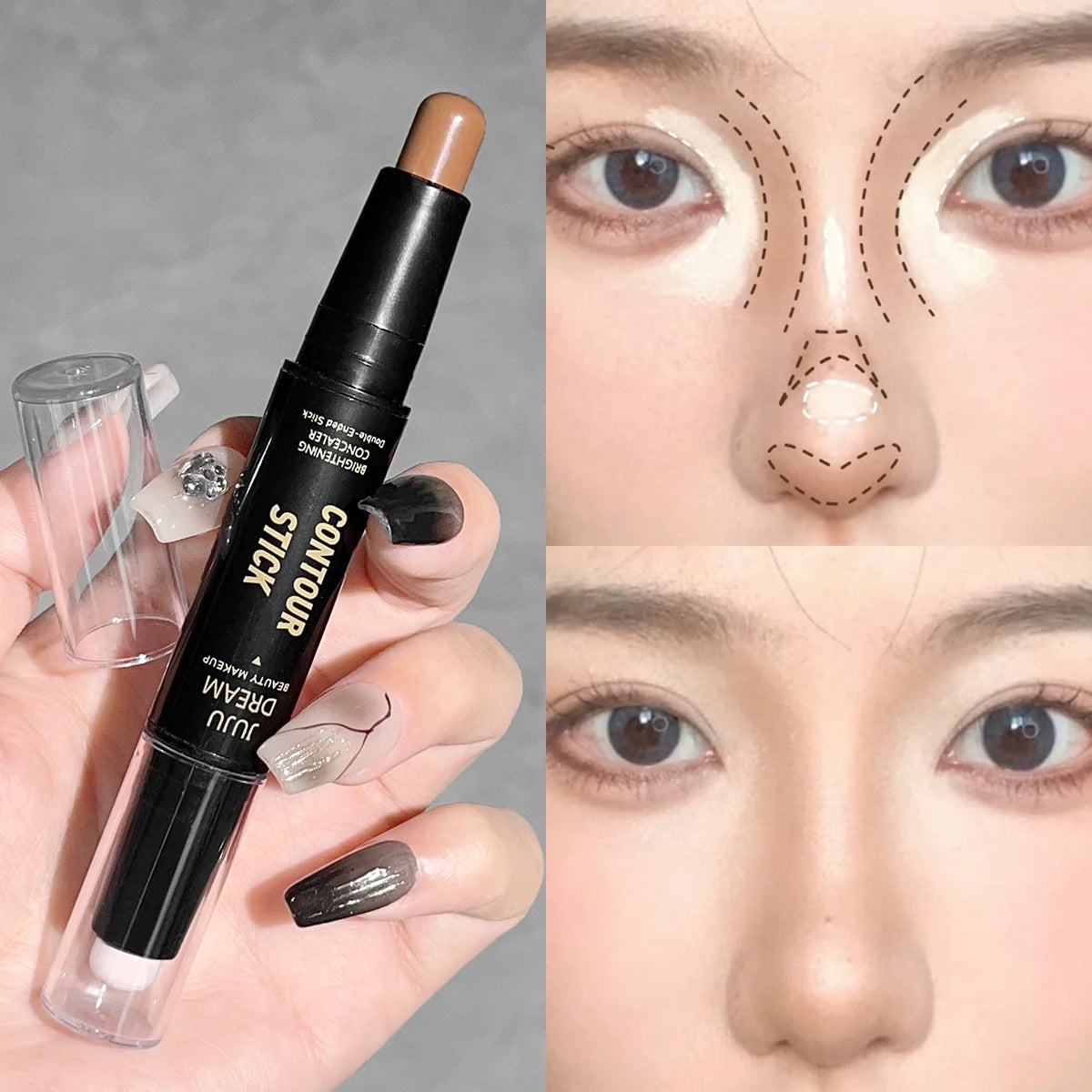 JUJU Dream Dual-Ended Cream Contour & Highlight Stick