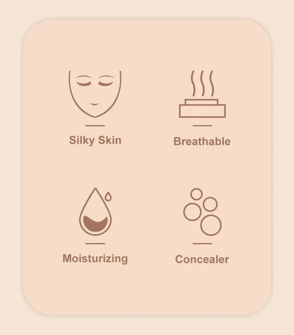 BEAUTY LINASI Mushroom Air Cushion CC Cream Foundation